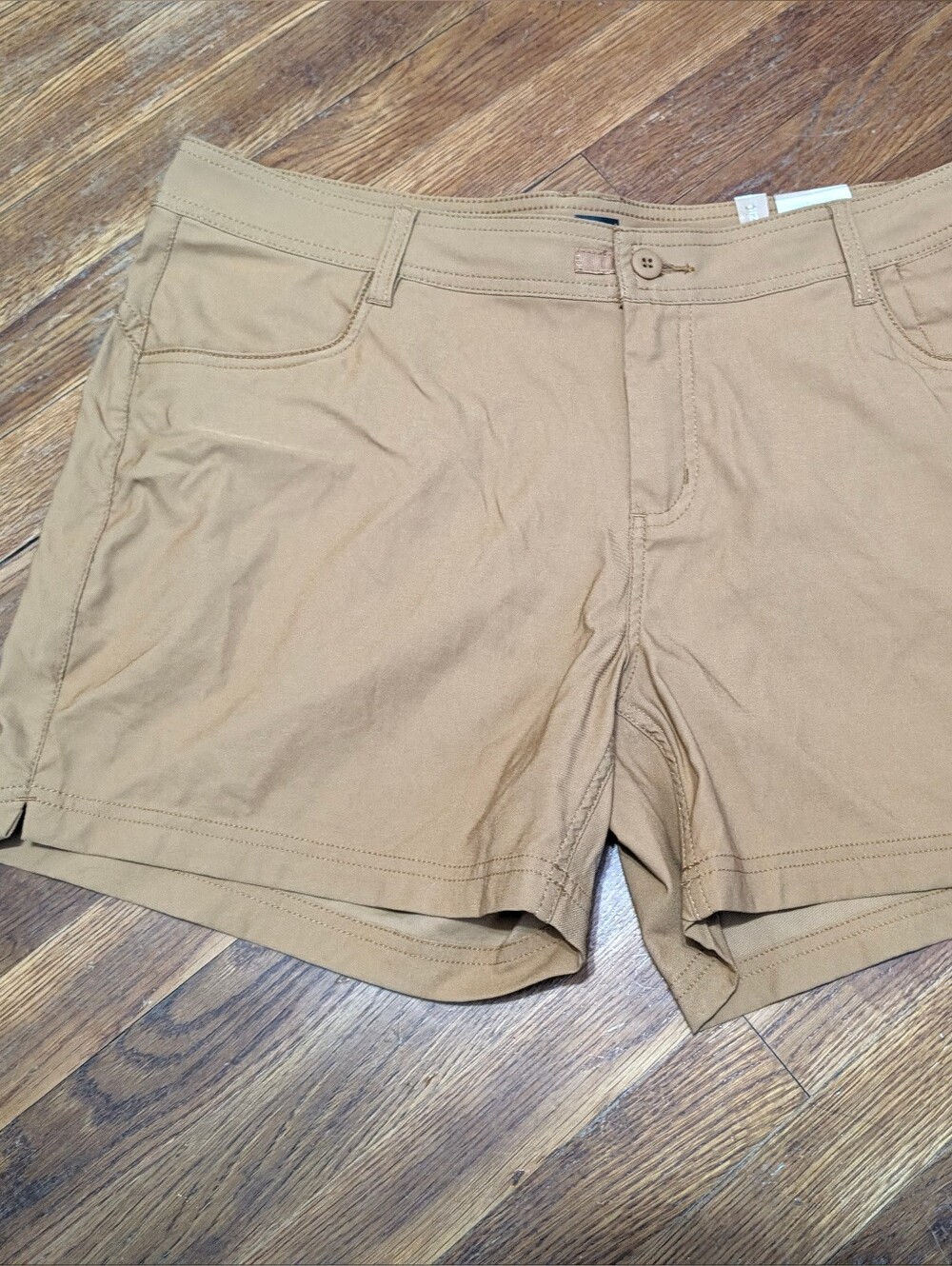 Prana Halle ll Outdoor Zion Brown Shorts Inseam 5" - Women Size 16